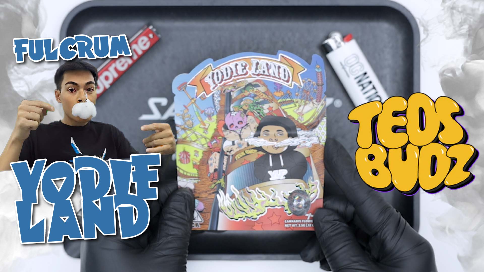 NEW Fulcrum x Teds Budz "Yodie Land" Strain Review.